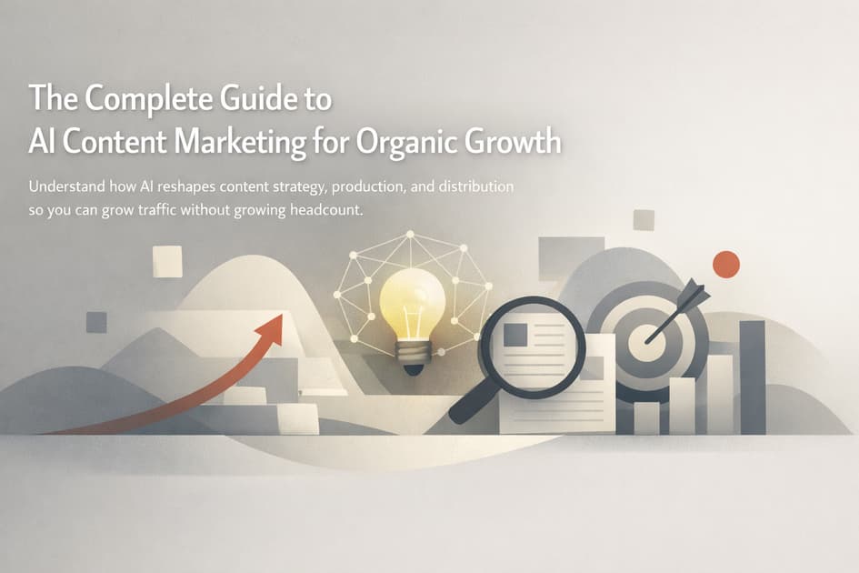 The Complete Guide to AI Content Marketing for Organic Growth