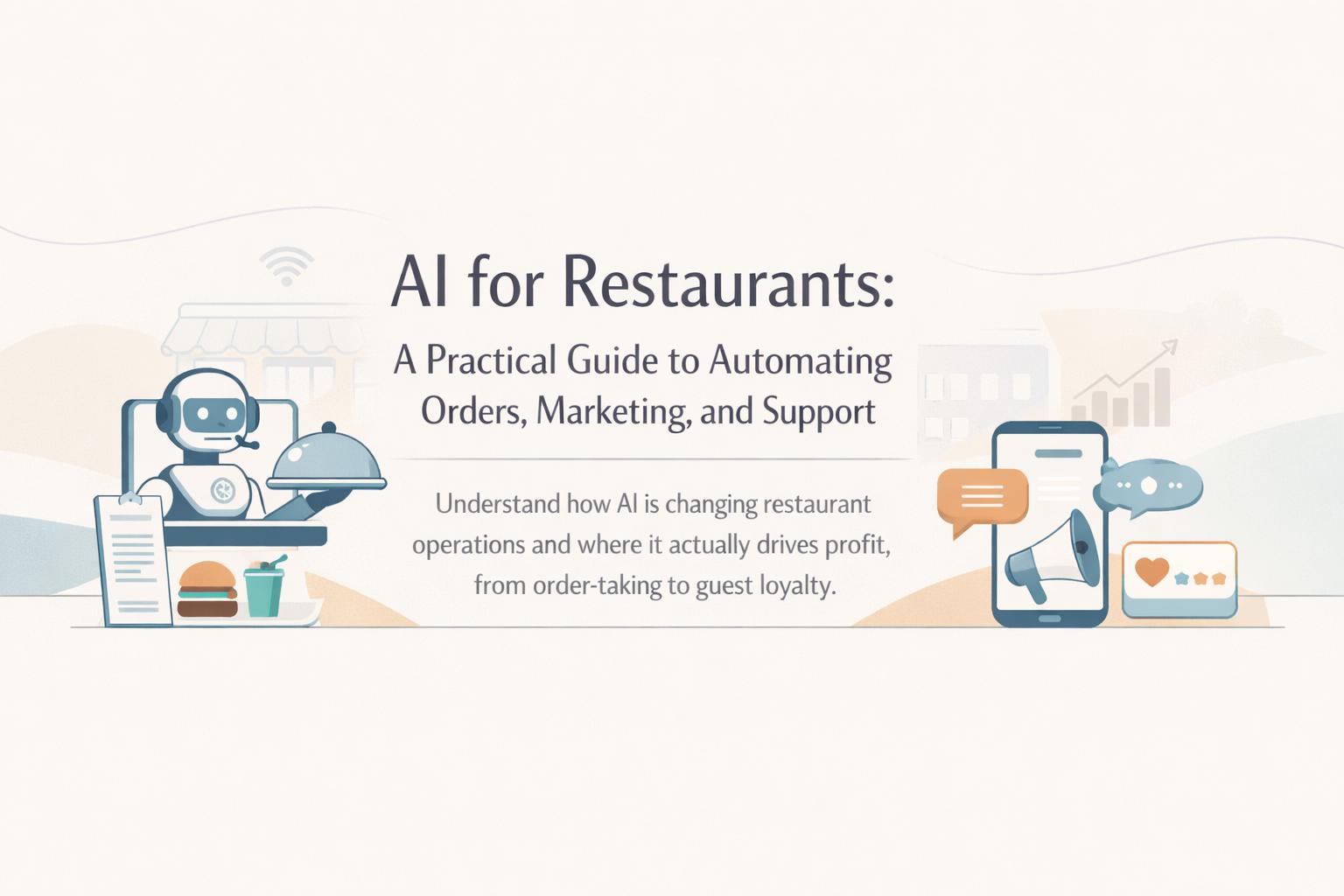 AI for Restaurants: A Practical Guide to Automating Orders, Marketing, and Support