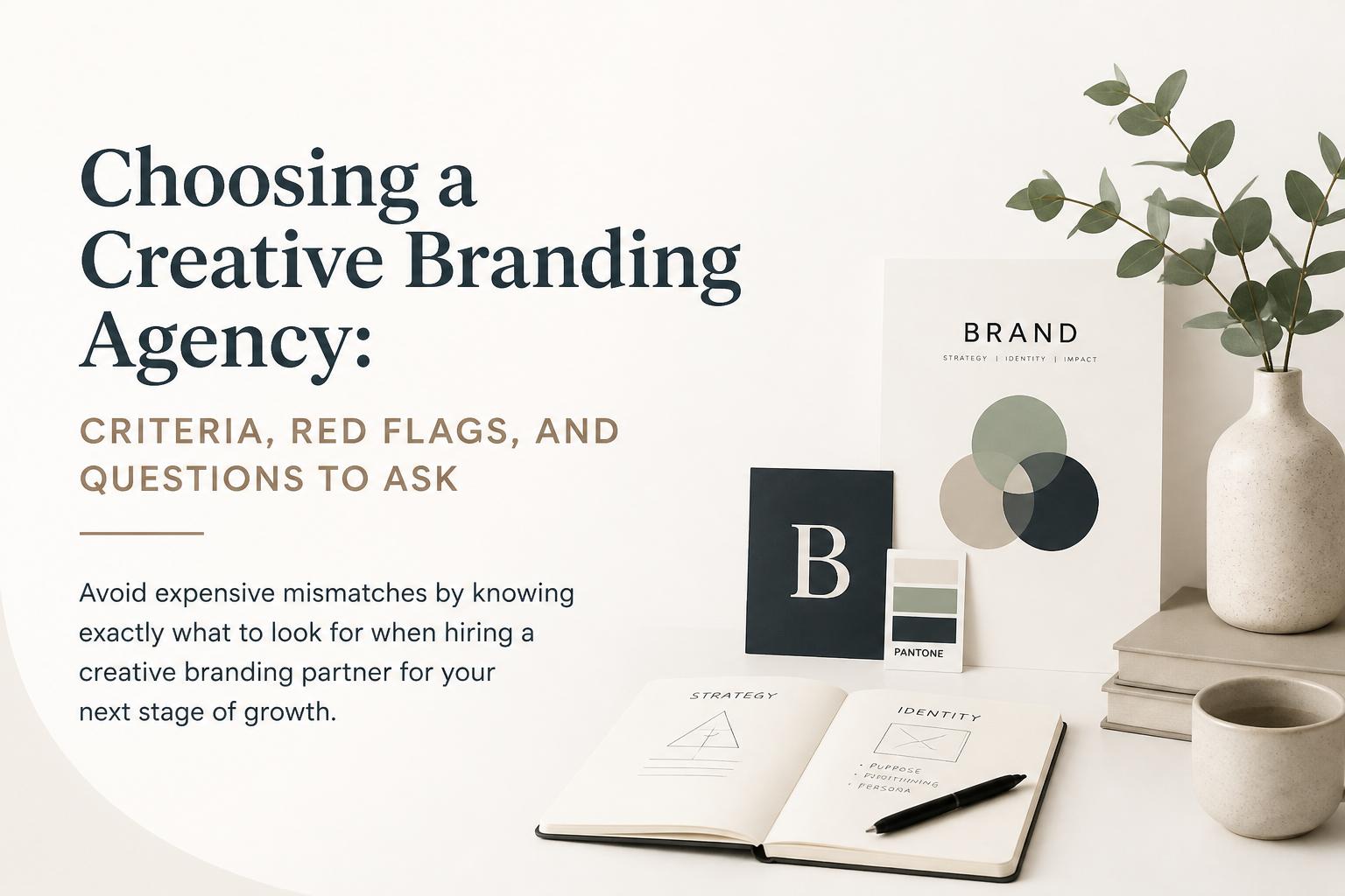 Choosing a Creative Branding Agency: Criteria, Red Flags, and Questions to Ask
