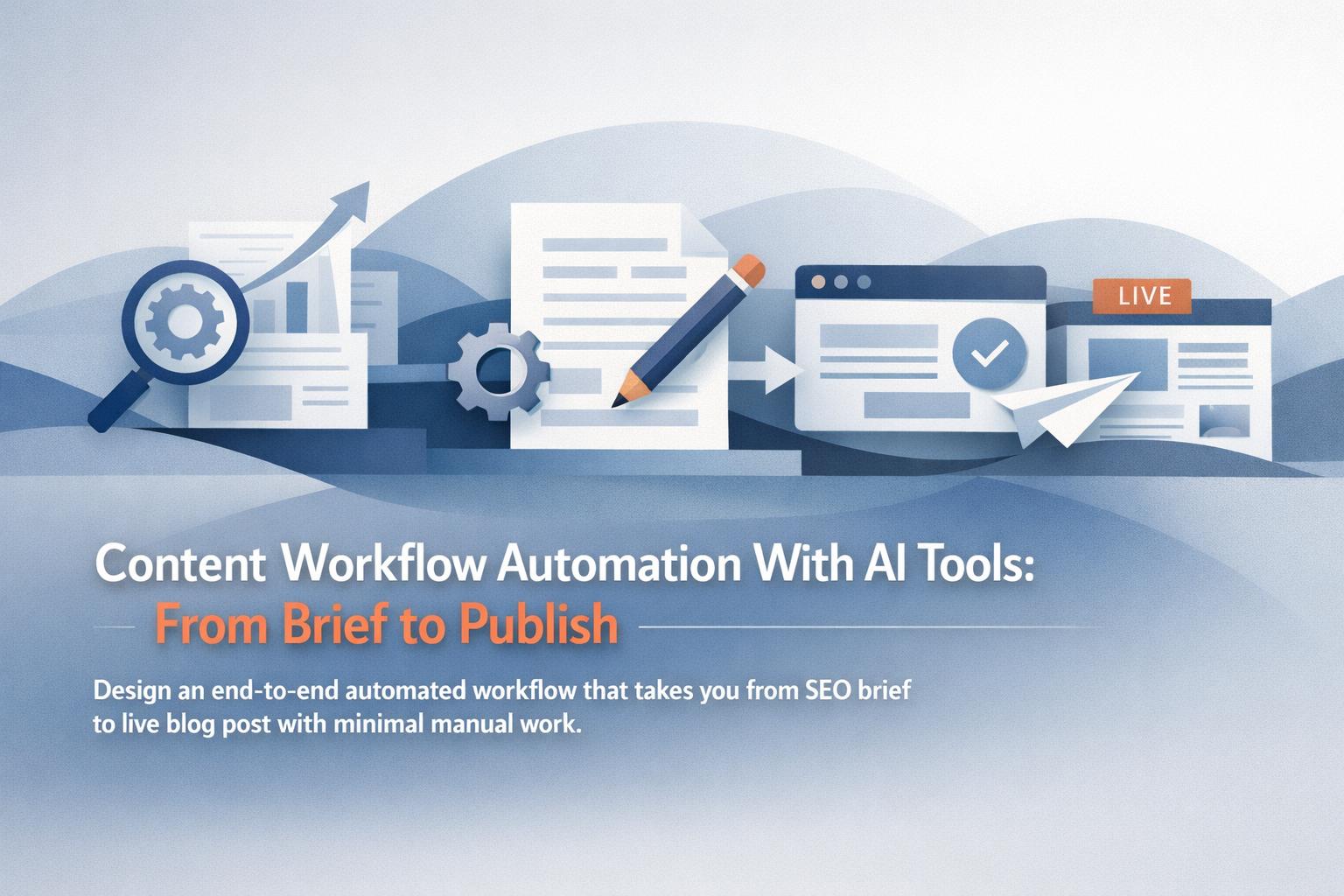 Content Workflow Automation With AI Tools: From Brief to Publish