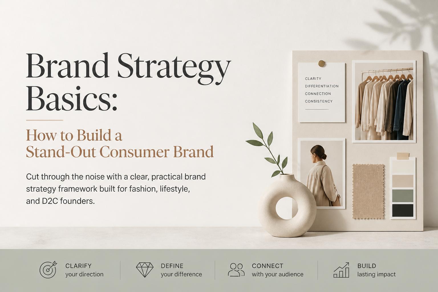 Brand Strategy Basics: How to Build a Stand-Out Consumer Brand