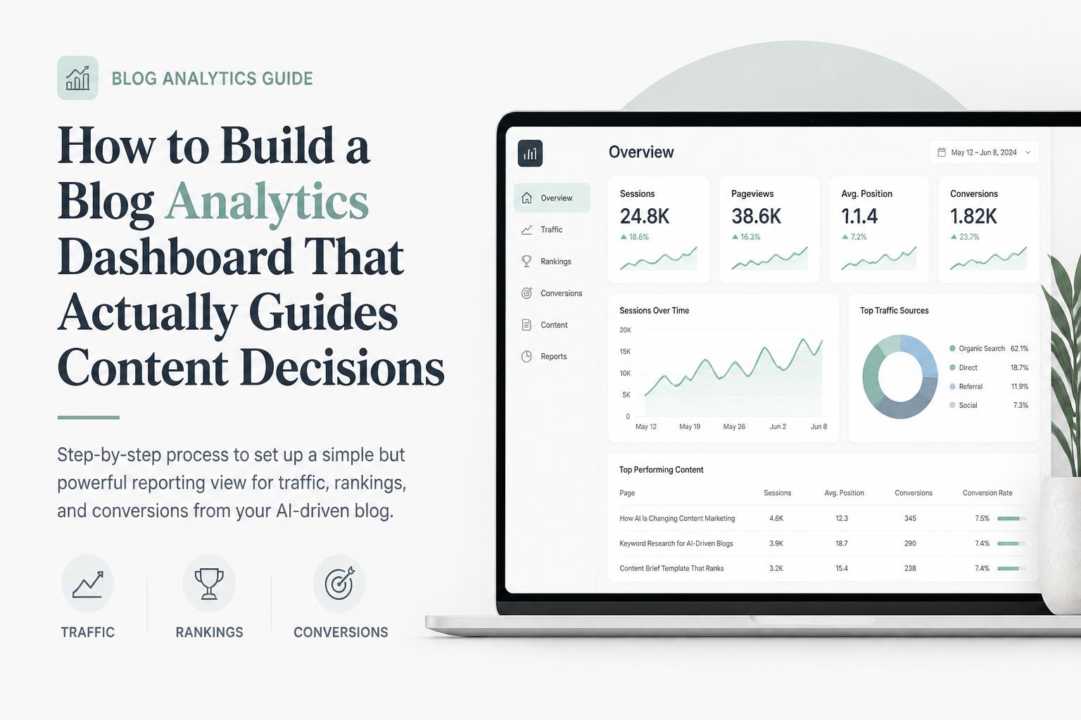 How to Build a Blog Analytics Dashboard That Actually Guides Content Decisions