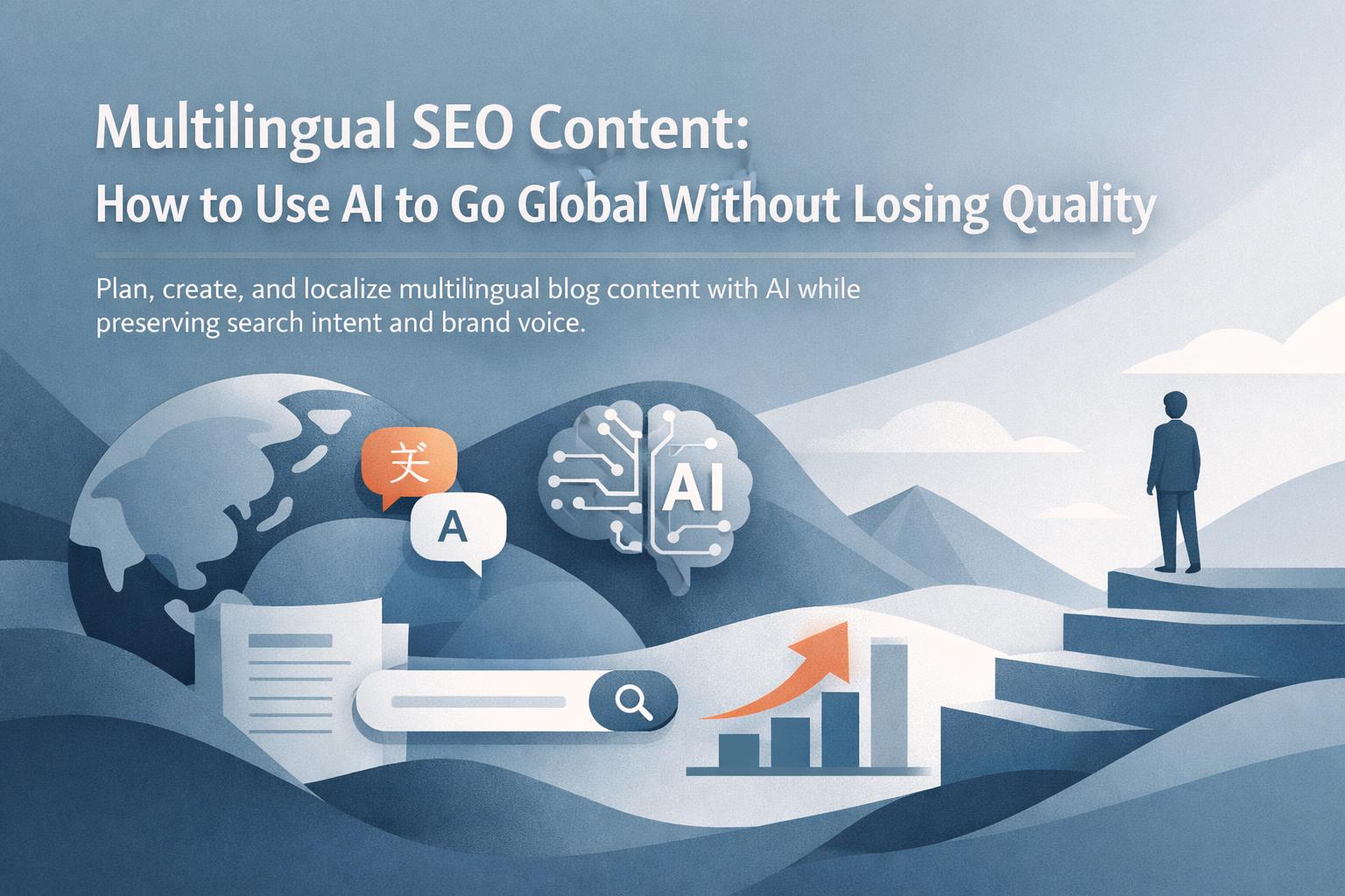Multilingual SEO Content: How to Use AI to Go Global Without Losing Quality